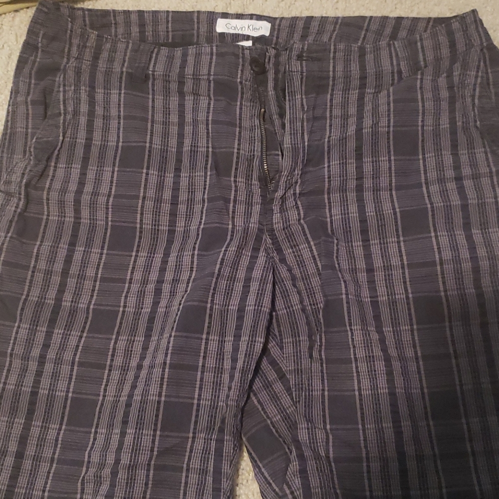Calvin Klein plaid shorts